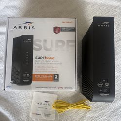 modem and Wi-Fi router.