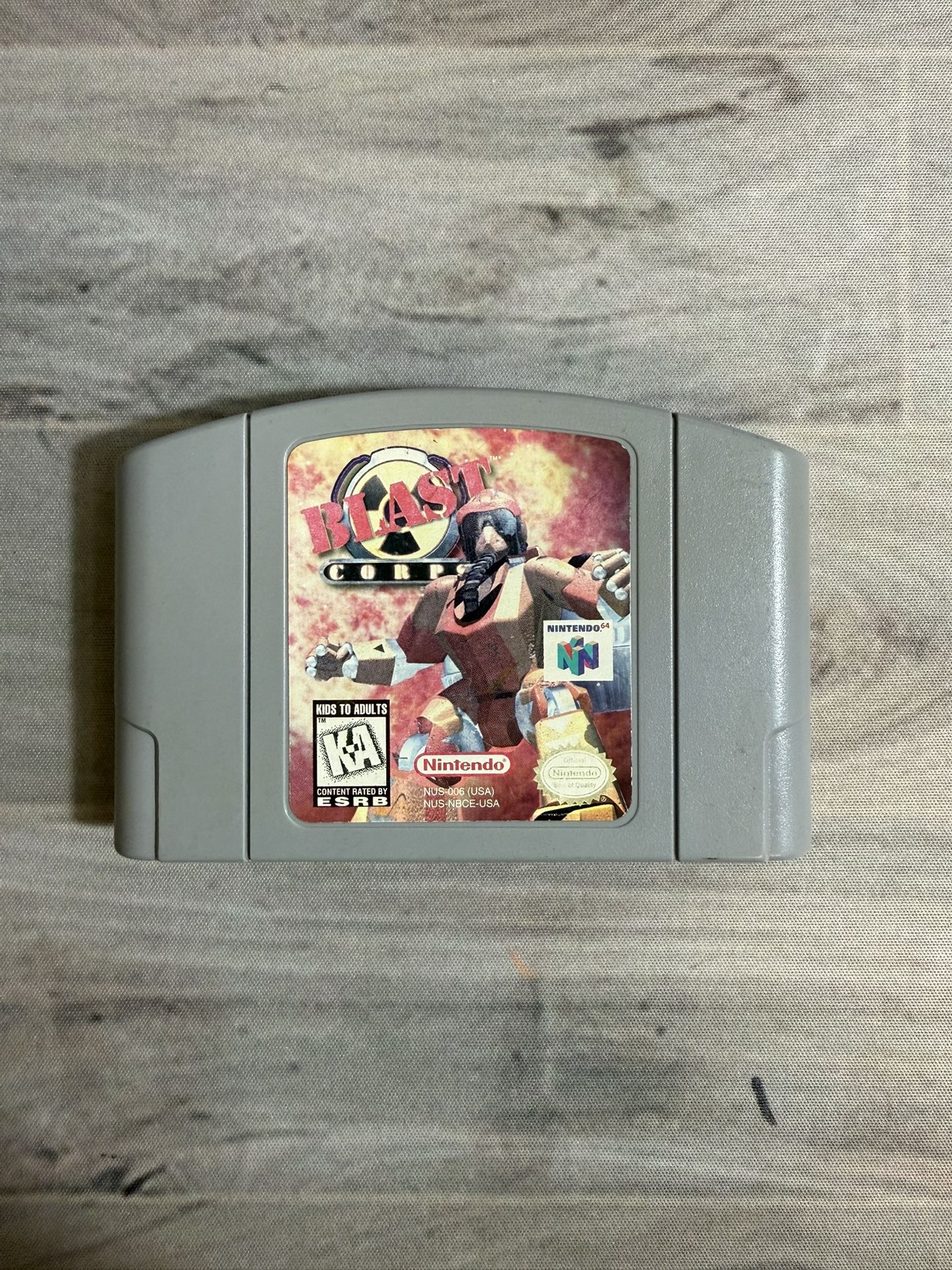 Blast Corps Nintendo 64
