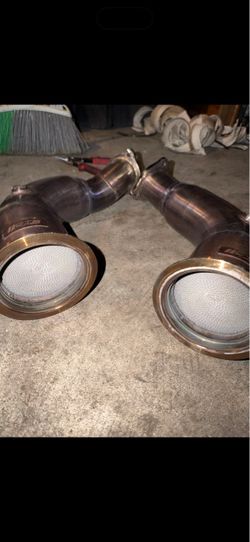 CTS TURBO  Catted Downpipes Pair