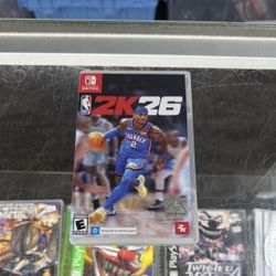Nintendo Switch NBA 2k26