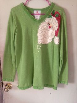 The cracker Factory sweater women's medium