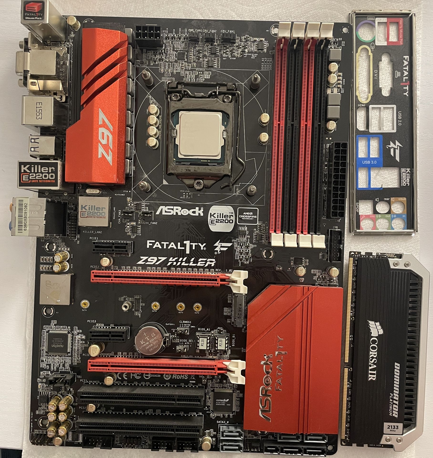 i7-4790k / 16gb DDR3 / 240mm Liquid AIO
