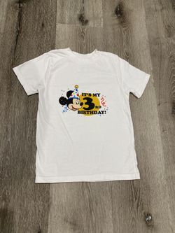 Disney Mickey Mouse 3rd Birthday Shirt