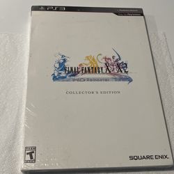 Final Fantasy X | X-2 HD Remaster: Collectors Edition Sony PlayStation 3 PS3 NEW