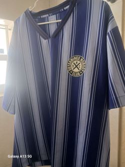 Determined Nobody Club Striped Jersey XXL