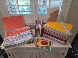 Scrapbooking Supplies Lot