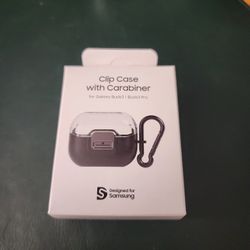 Samsung Galaxy Buds 3/Buds 3 Pro Clip Case with Carabiner