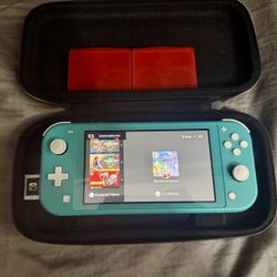 Nintendo Switch Lite 128 Gb SSD Carry Case & Game
