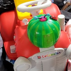 Cocomelon motorized ride on tractor