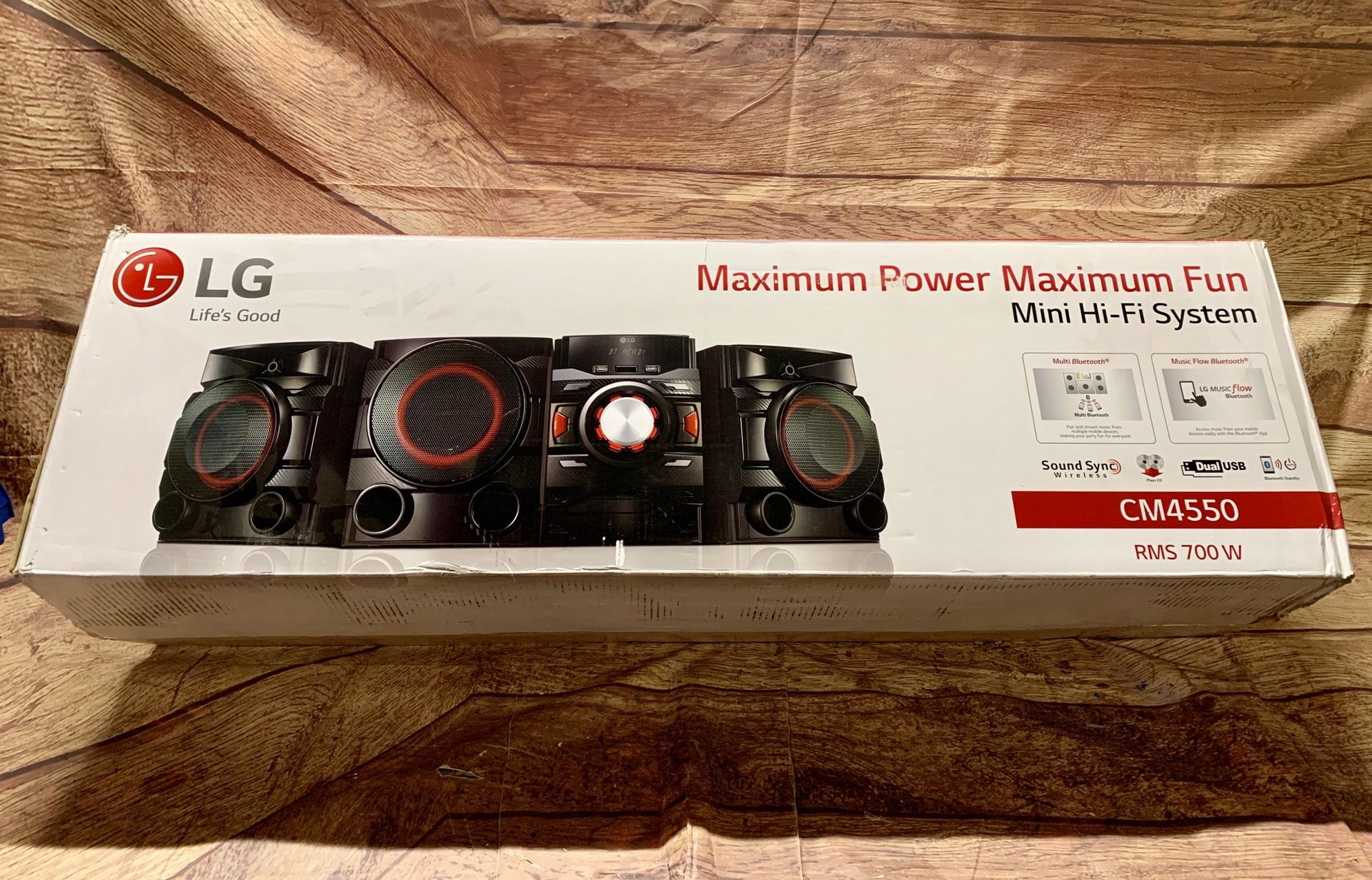 LG CM4550 700W Channel Shelf System for Sale in Ontario, CA