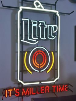 Miller lite LED sign
