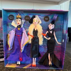 Mattel Villains Multipack with Evil Queen Mattel Disney Princess Toys, 