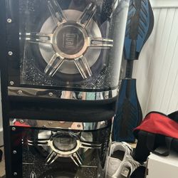 dual: twin 12 inch subwoofers