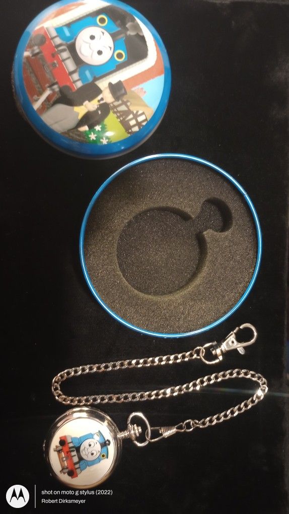 Thomas the shop train pocket watch