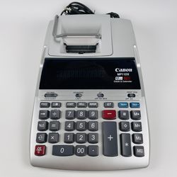 Canon Printing Calculator Model MP11DX 12 Digits Clock & Calendar 2 Color Print