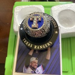 Nathan Eovaldi world champion replica Ring 
