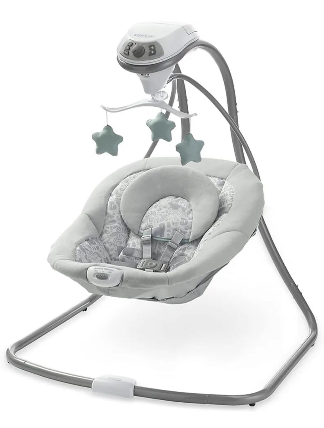 Graco Simple Sway Swing Ivy Gray Baby Swing - New  Open box item appears new!   Introducing the Graco Simple Sway Swing in Ivy Gray, a perfect additio