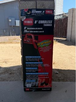 Toro cordless trimmer