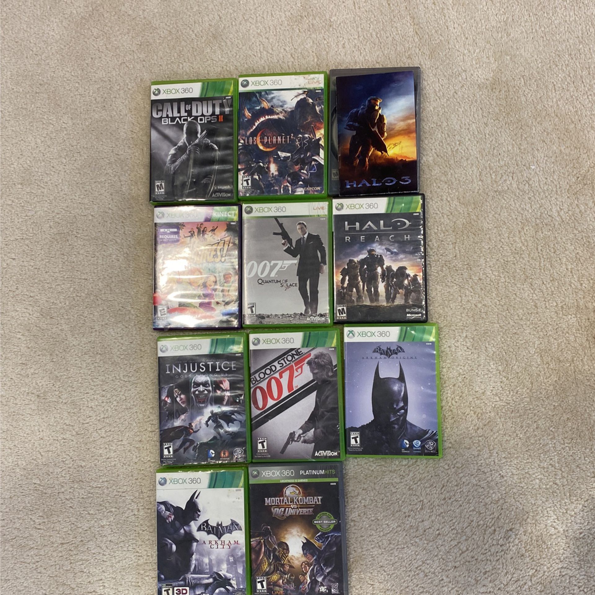 XBOX 360 - 11 Games 