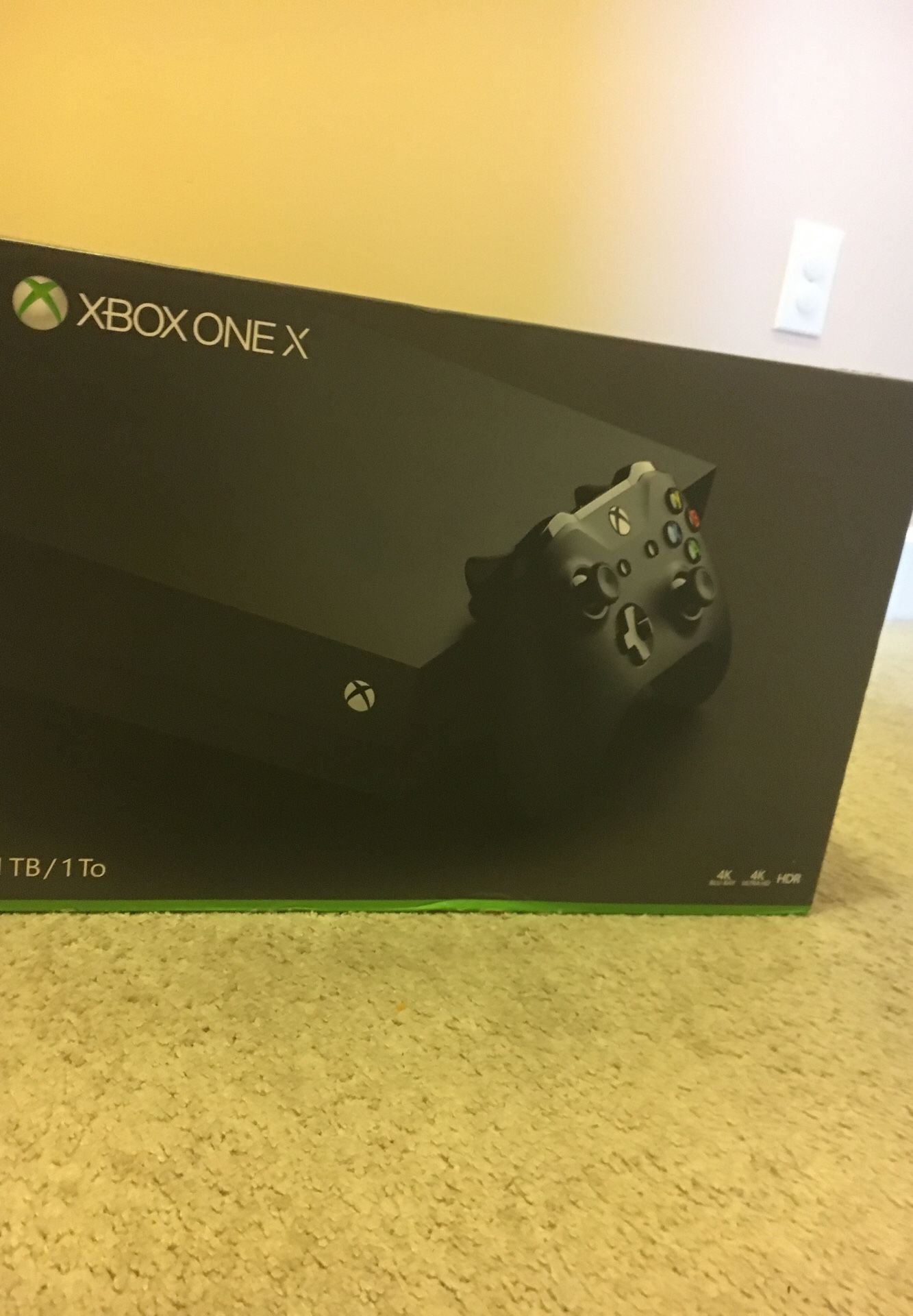 Xbox one x 1tb