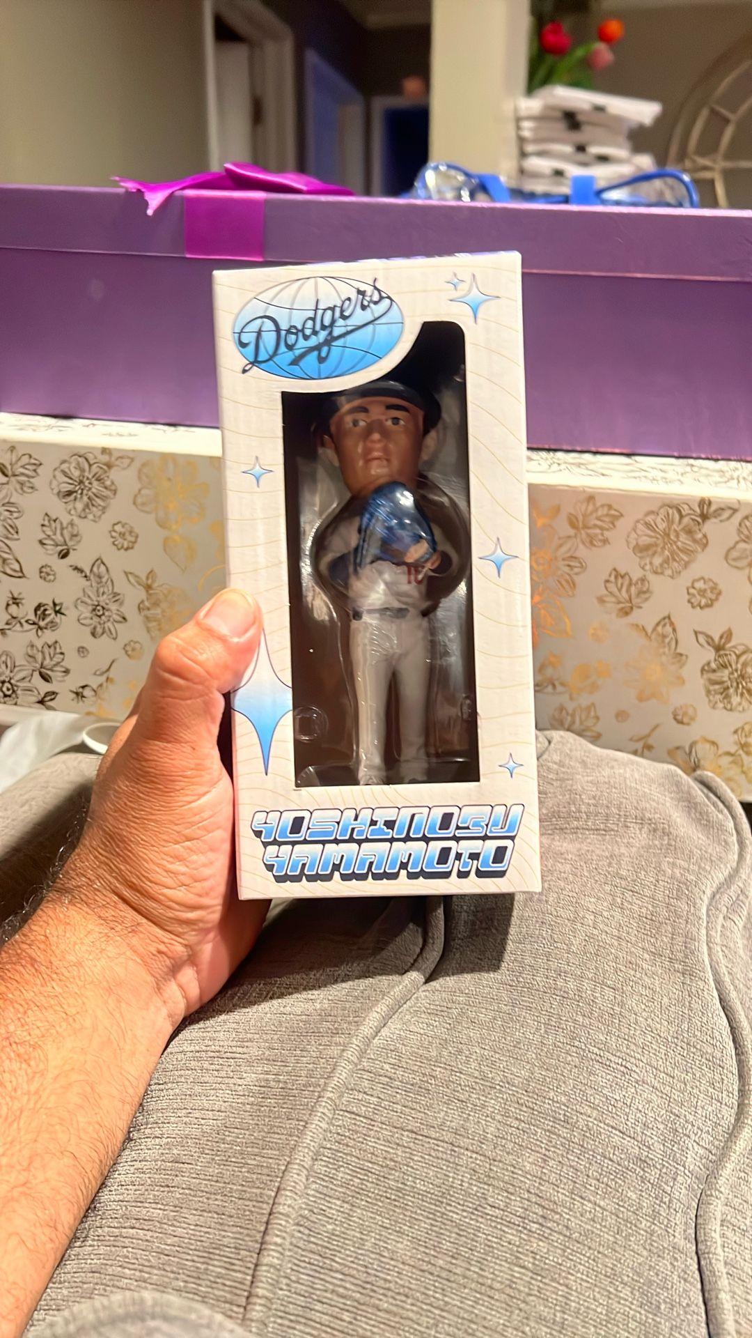 Yoshinobu Yamamoto Los Angeles Dodgers bobblehead SGA 7/2