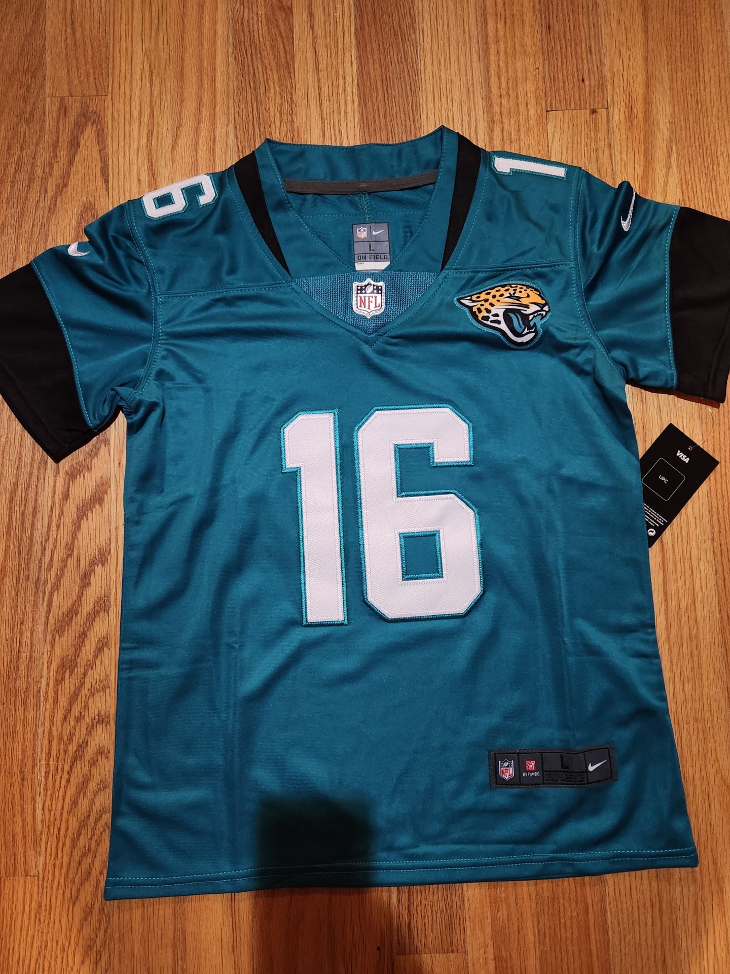 NFL Jacksonville Jaguars Rugby No.16 Trevor Lawrence Jersey Male
