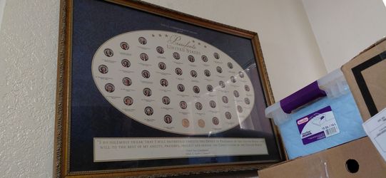 U.S. Commemorative Gallery Presidents Framed Print