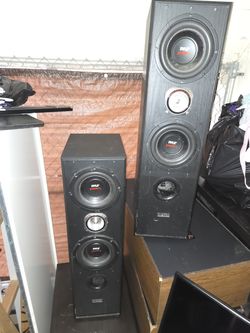 Home audio speakers