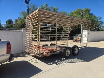 Custom Enclosed Utility Trailer with Roof