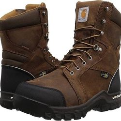 NEW Size 8.5 Carhartt Men Work Boots Waterproof Composite Toe Internal Met Guard 8 inch Cmf8720 for Sale in San Jose CA OfferUp