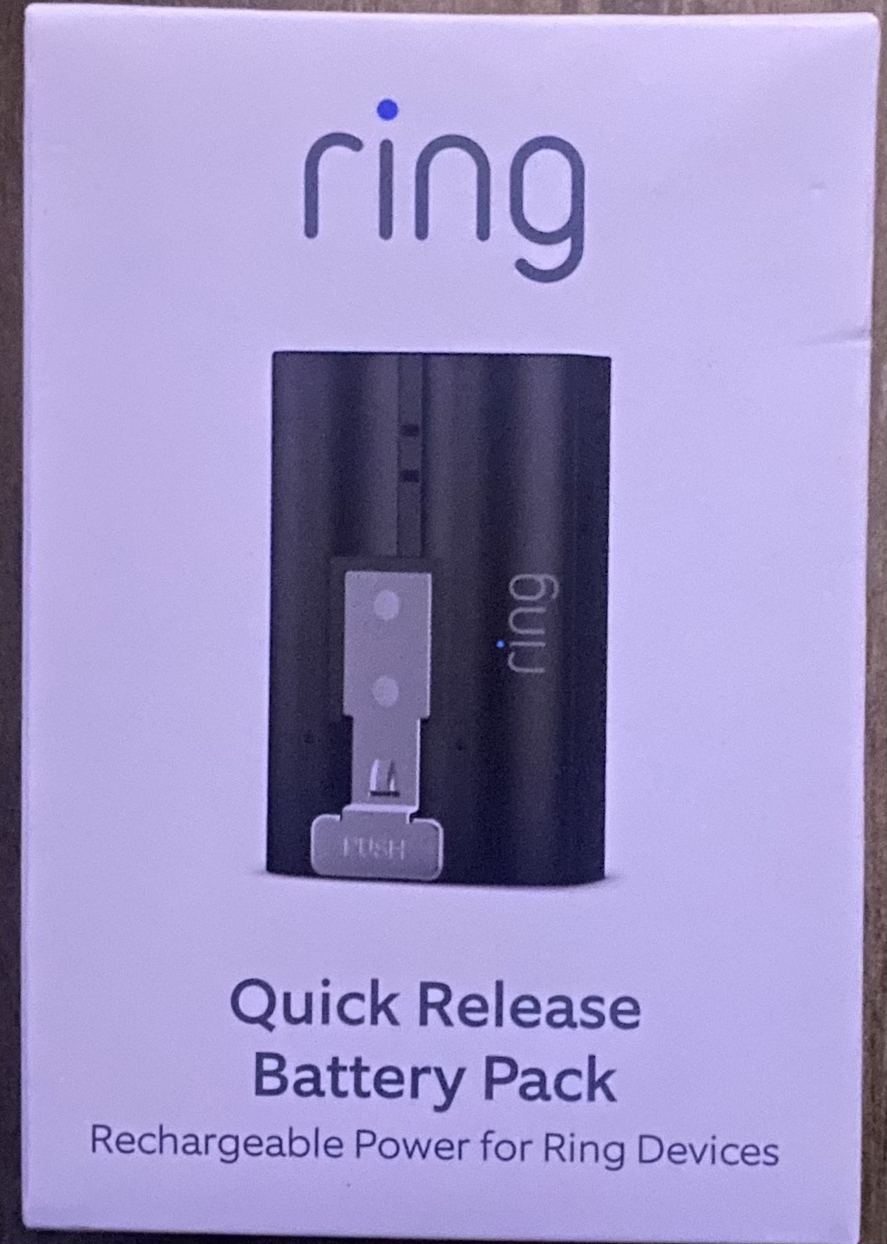 Ring Quick Release Battery Pack