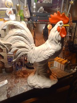 1964 Atlantic mold rooster 14 inches tall.