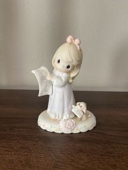 Precious Moments Age 15 Birthday Figurine