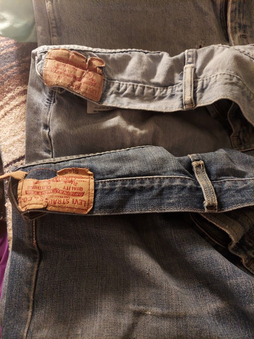 Levi's, All Clean,torn & Tattered.assort.sizes.i