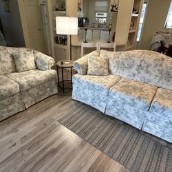 Bassett Sofa and Loveseat