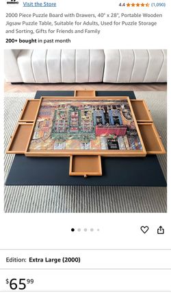 Puzzle Board With Drawers