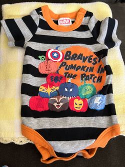 Marvel Avengers Halloween Baby Onesie3-6 month