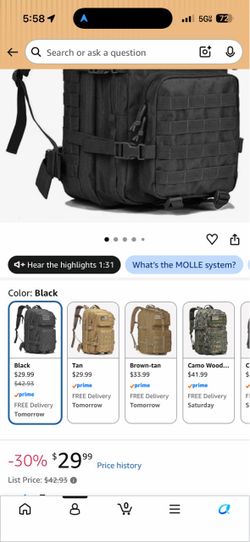 tactical backpack