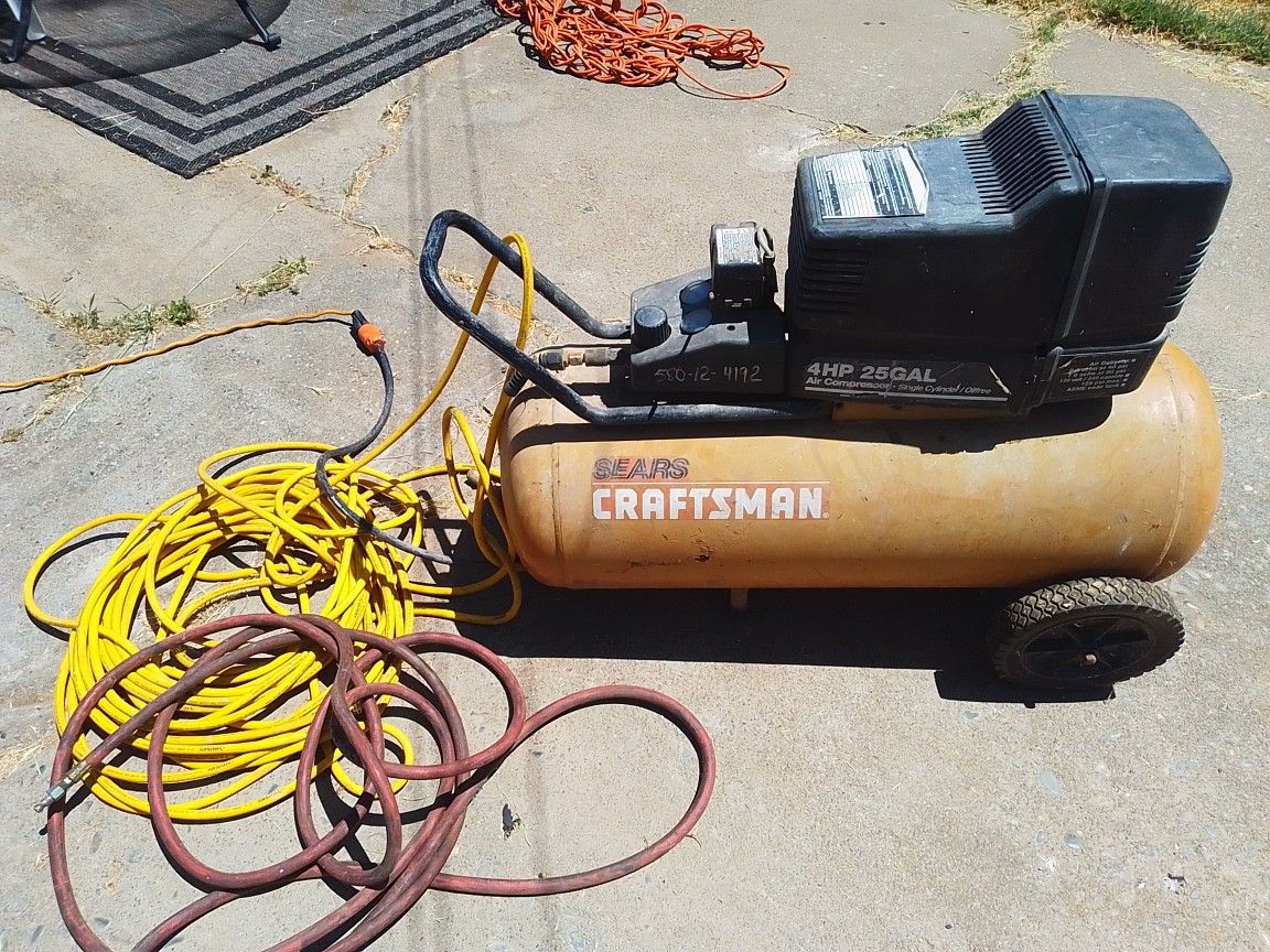 Craftsman 25-gallon air compressor