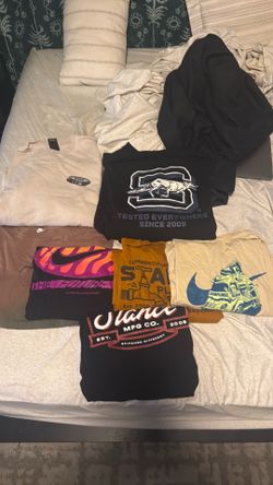 Shirts: Nike and Stance