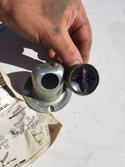 2 prong utility outlet with housing