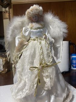 The Angle Christmas Tree Top 15 Inches High 