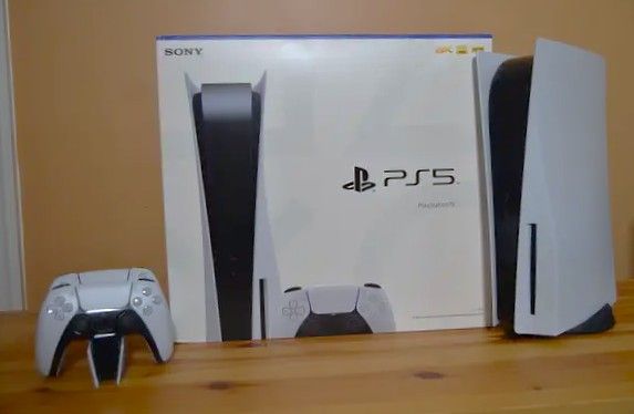New PS5 Console and Controller Set