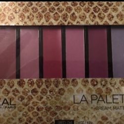 New L'Oréal lip Palette 
