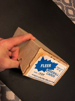 1989 Fleer baseball cards.