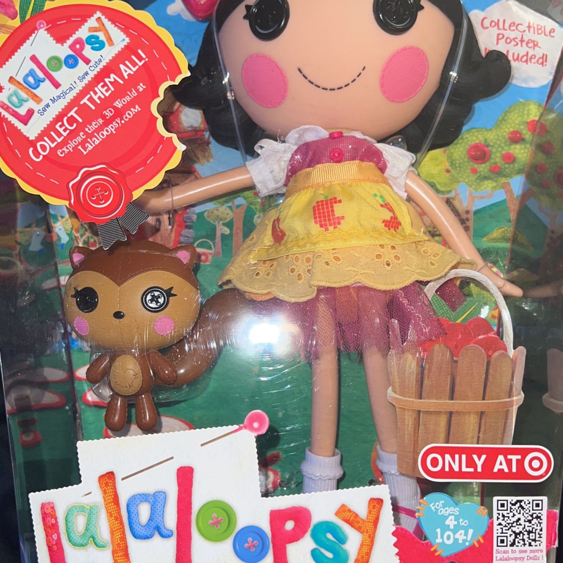 SUPER RARE!!! LALALOOPSY SNOWY FAIREST - LARGE DOLL! TARGET EXCLUSIVE! 
