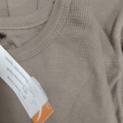 BRAND NEW - NICE  TAN COLORED TOP $5.