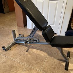 Lifetime Fitness Adjustable Weight Bench 