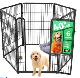 FXW 40" Tall 6-Panel Dog Playpen