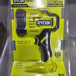 New Ryobi Cordless rechargeable light
